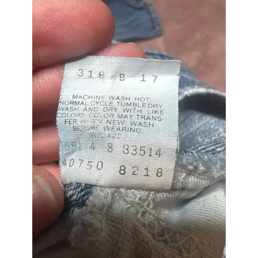 1970s Levi’s Student Jeans 28x32 Orange Tab USA Made 100% Cotton Denim